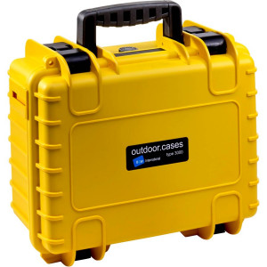 B&W Copter case Type 3000 Y jaune avec insertDJI Mavic Air 2 561241-20