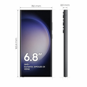 Samsung S918B/DS Galaxy S23 Ultra 5G (Double Sim 6.8" 512 Go, 12 Go RAM) Noir S918-12/512_BLK-20
