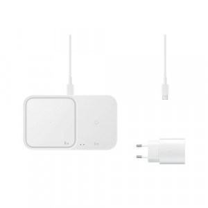 Samsung Wireless Charger Pad 2-in-1 without travel charger EP-P5400 White EU (EP-P5400BWEGEU) DA255089-20