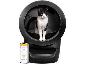 Bac à litière automatique & autonettoyant pour chats Litter-Robot 4 Noir PETLTR0001-20