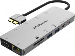 EZQuest X40213 Dock USB-C multimédia 13 ports ADPEZQ0020-20