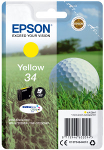 Epson jaune DURABrite Ultra Ink 34 T 3464 285735-20