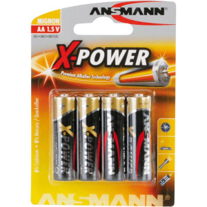 1x4 Ansmann Alcaline Mignon AA LR 6 X-Power 444003-20