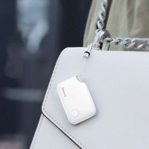 Baseus Home Intelligent T2 keychain mini wireless key and other object finder white (ZLFDQT2-02) DA676281-20