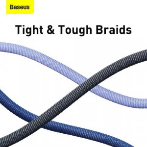 Baseus Type-C Type-C Crystal Shine series fast charging data cable 100W 2m Blue (CAJY000703) DA371155-20
