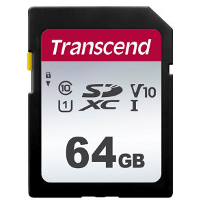 Transcend SDXC 300S 64GB Class 10 UHS-I U1 380452-20