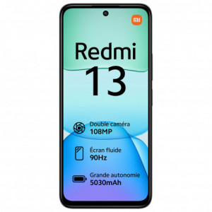 Xiaomi Redmi 13 NFC (6.79'' 128 Go, 6 Go RAM) Noir XR13N-6/128_BLK-20