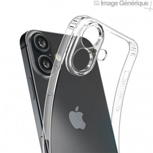 Coque Silicone Pour iPhone 16 Plus (0.5mm, Transparent) En Vrac 303661-20