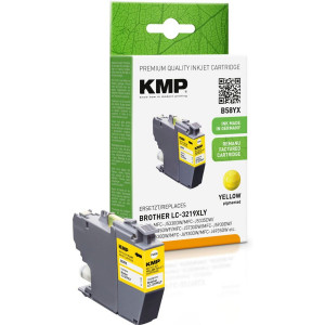 KMP B58YX jaune Compat. av. Brother LC-3219XLY 460903-20