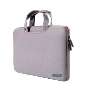 Sac à main portable portatif portable de 13,3 pouces pour MacBook Air / Pro, Lenovo et autres ordinateurs portables, taille: 34x25.5x2.5cm (gris) SS512H-20