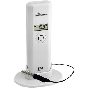 TFA WeatherHub T/F Emetteur avec capteur à câble profi imperm. 109783-20