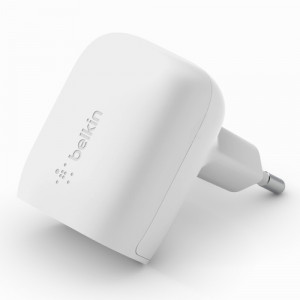 Belkin BOOST Chargeur USB-C 20W PD+PPS, blanc WCA006vfWH 776064-20
