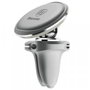 Baseus Car Mount Magnetic Car Air vent Phone Holder, White (SUGX020012) DA45030-20
