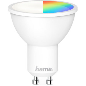 Hama Lampe LED WiFi, GU10, 5,5W RGBW, sans Hub 176582 637016-20