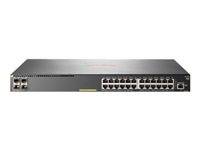 Hewlett Packard Enterprise HPE Aruba 2930F 24G PoE+ 4SFP+ Switch L3 Managed 24 x 10/100/1000 (PoE+) + 4 x 1 Gigabit / 10 Gigabit SFP+ (uplink) rack-mountable PoE+ (370 W) XPJLA9-20