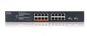 Zyxel XMG1915-18EP 16Port 2.5GbE 2 SFP+ 8x POE++ Smartswitch 848563-20