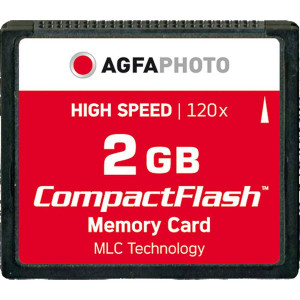 AgfaPhoto Compact Flash 2GB High Speed 120x MLC 368389-20