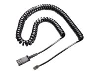 Poly Headset amplifier cable Quick Disconnect to headset amplifier modular plug 3 m for Cisco IP Phone 78XX, 88XX, Unified IP Phone 6945, 79XX, 89XX, Entera USB HW111, HW121 XO2127996N1215-20