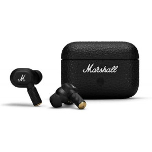 Marshall Motif II TWS Bluetooth Wireless In-Ear Headphones BT 5.3, Active Noise Cancelling, Qi Wireless Charging, IPX5, Black EU DA10100127-20