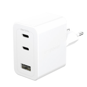 PanzerGlass empower 70W Charger 2x USB-C 1x USB-A White 198209-20
