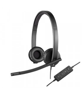Logitech H570E Ecouteurs stéréo USB 199943-20