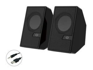 Conceptronic BJORN02B Système d'enceintes 2.0 pour PC 883500-20