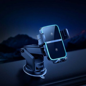 Joyroom Car Mount Wireless Charger (Dashboard Version) Dual-Coil, 4.5 6.8 inch, 15W, Black (JR-ZS246-DASH) DO1726447-20