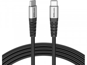 EZQuest DuraGuard Câble USB-C vers USB-C 2,2 m 100 W (M/M) ADPEZQ0024-20