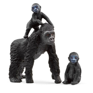 Schleich Animaux sauvages 42601 Famille de gorilles des plaines 792640-20