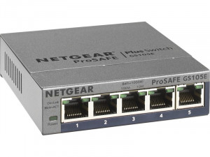 Switch Ethernet NETGEAR GS105E-200PES 5 ports Manageable, L2/L3 SWINEG0014-20