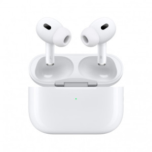 Écouteurs Sans Fil Apple AirPods Pro 2 (Bluetooth Boitier de Charge MagSafe) Blanc MTJV3-20