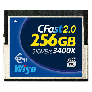 Wise CFast 2.0 Card 3400x 256GB bleu 526241-20