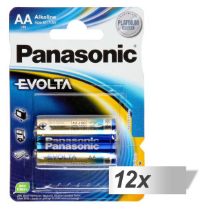 12x2 Panasonic Evolta LR 6 Mignon LR6EGE/2BP 464662-20