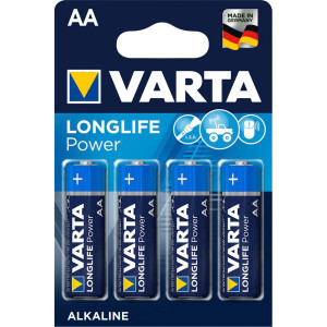 100x4 Varta Longlife Power Mignon AA LR 6 489699-20