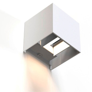 Hama WiFi Luminaire mural 10cm IP44 quadratique blanc 544812-20