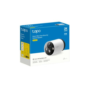 TP-Link Camera Tapo C420S1 Wireless Outdoor Security, 2K QHD, AI, Night Vision, White EU DP8400195-20