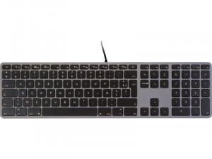 LMP USB Keyboard KB-1243 Gris sidéral Clavier AZERTY USB Mac PENLMP0005-20