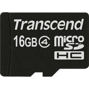 Transcend microSDHC 16GB Class 4 487529-20