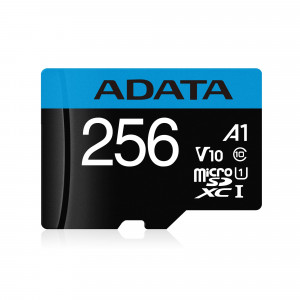 ADATA CARD MICROSDHC 256GB UHS-I CL10 100/20 MB/s W/1 Adap. 887420-20