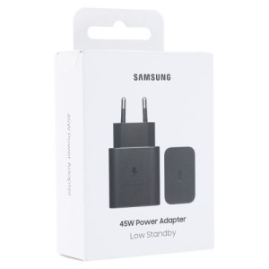 Samsung Travel Charger 45W without cable, PD3.0, PDO/PPS, Black EU (EP-T4511NBEGEU) DA2050130-20
