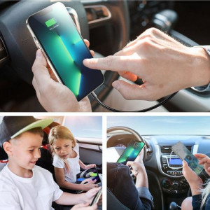 Joyroom Car Charger 5-in-1, U+U+U+U+U 45W, Black (JR-CL03-PRO) DO651714-20
