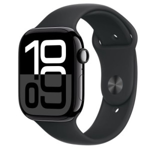 Apple Watch Series 10 GPS 46mm Jet Black Alu Case, Midnight Black Sport Band M/L EU MWWQ3 DP34300596-20