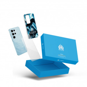 NEOW Safe Plus, Pack OM (Smartphone pour adolescent 6.6'' 128 Go, 4 Go RAM) Bleu NPACK-OM_BLU-20