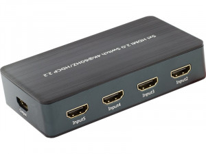 Switch HDMI 2.0 4K 5 entrées, 1 sortie + télécommande HDMMWY0080-20