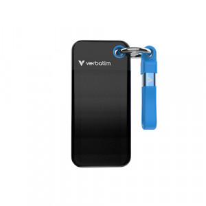 Verbatim Pocket SSD USB 3.2 1TB noir/bleu 32191 114027-20