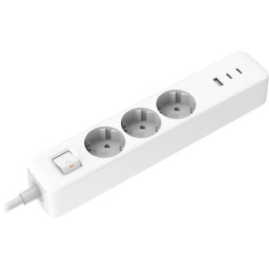 Xiaomi Power Strip 2C1A (3 outlet, 2 USB, 1 Type-C) 1.4m, White EU BHR07UKEU DI1550197-20
