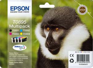 Epson DURABrite Ultra Ink T 089 Multipack BCMY T 0895 556773-20