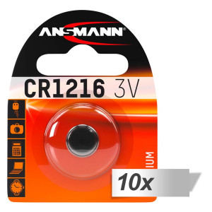 10x1 Ansmann CR 1216 487076-20