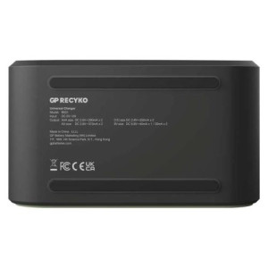 GP Battery Charger B361 with 4 Channels, 2600 mAh, 2.8V, Black EU DP1600935-20