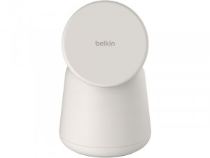 Chargeur sans fil MagSafe (15 W) 2-en-1 Belkin BoostCharge Pro Sable AMPBLK0075-20